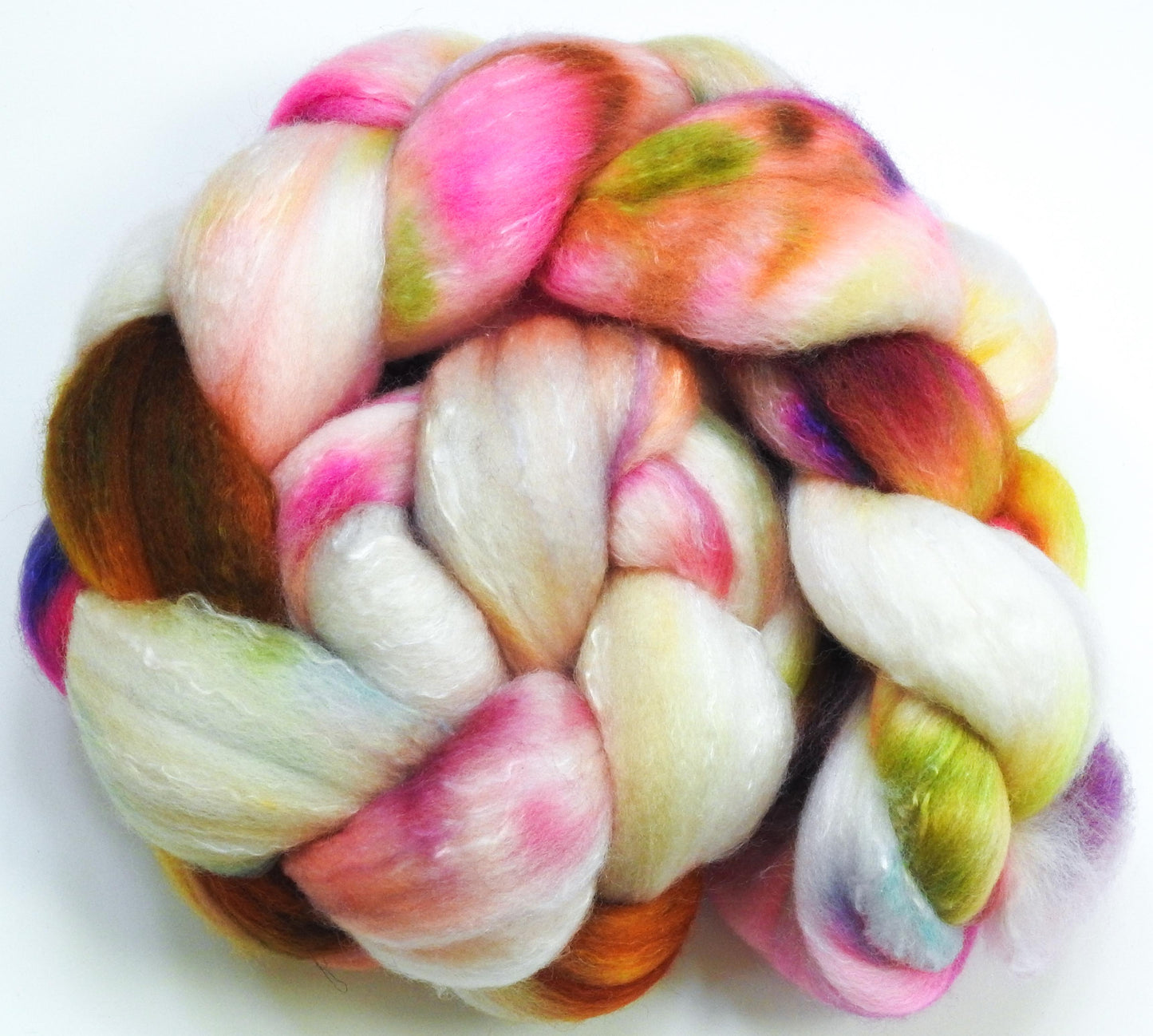 Sunbonnet -(2.8 oz)  Fusion Series - Organic Polwarth / silk (80/20)