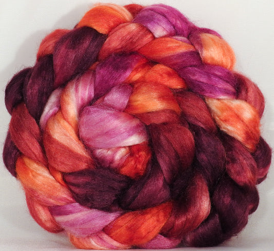 100 % Tussah Silk Top- Maraschino Cherry- 3.5 oz. - Inglenook Fibers