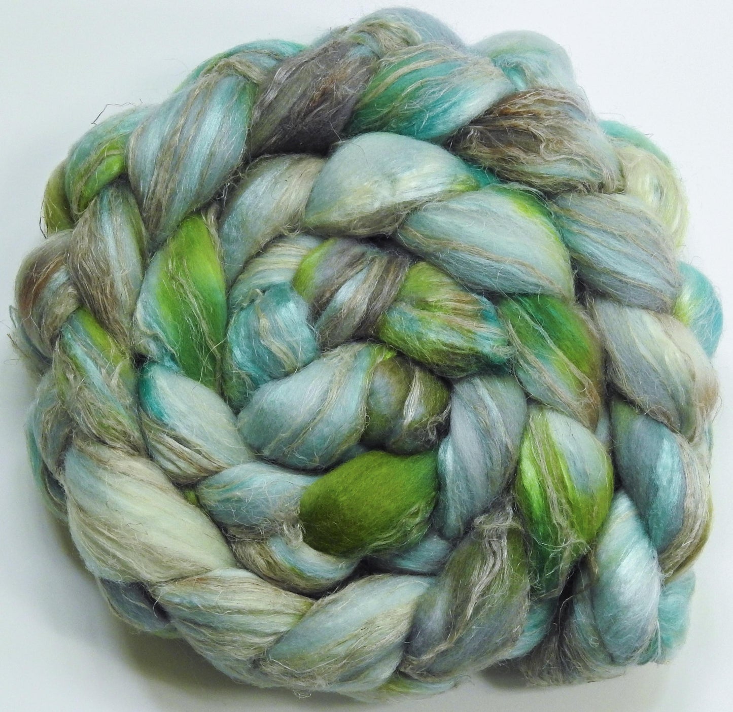 Tailwind (5.8 oz)- Glazed Solid - Merino/ Tussah Silk/ Natural Flax (50/25/25)