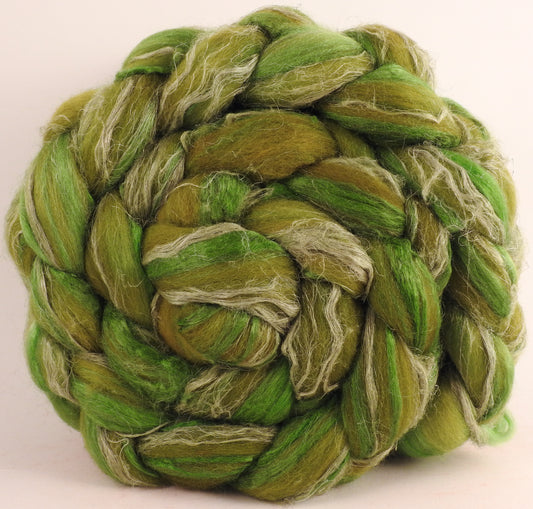 Merino/ Tussah Silk/ Natural Flax (50/25/25) - Marshwiggle - (5.6 oz.)