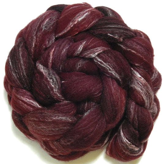 Garnet (5.7 oz)- Targhee/silk/ bamboo (80/10/10)