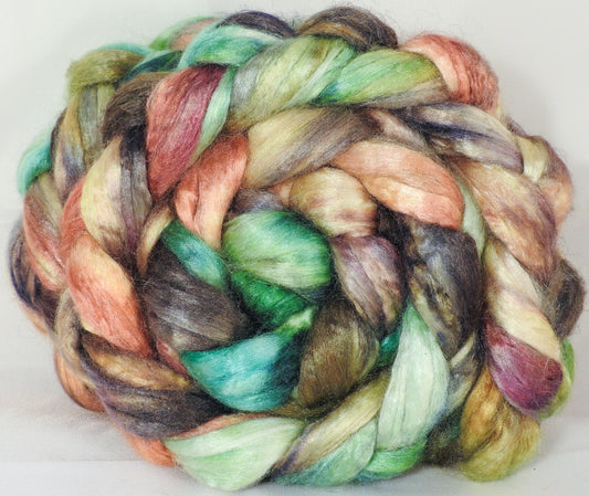 100 % Tussah Silk Top-Pistachio- 3.55 oz. - Inglenook Fibers