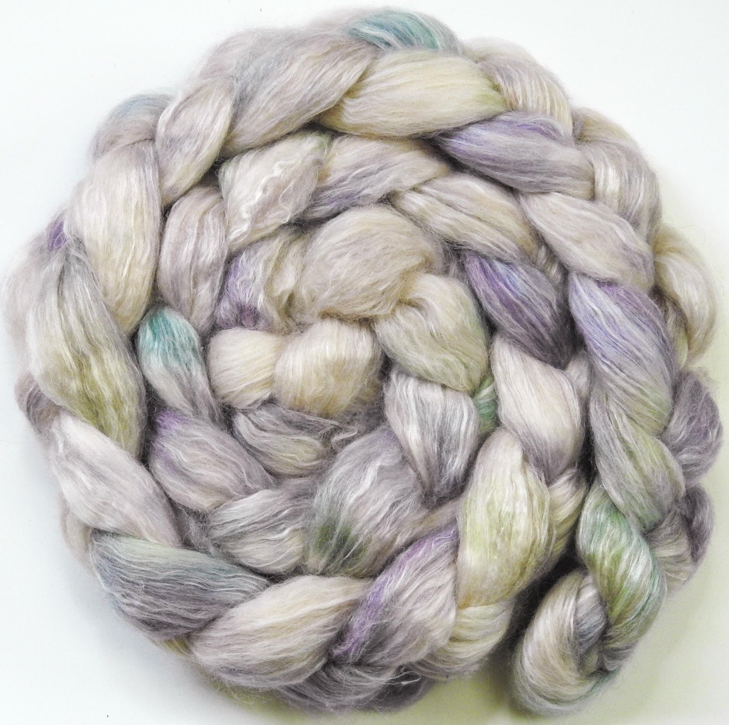 Sand Dollar (5.6 oz.)-Glazed Solid - White-faced Woodland/ Ramie/ Llama/ Bamboo (35/35/15/15)