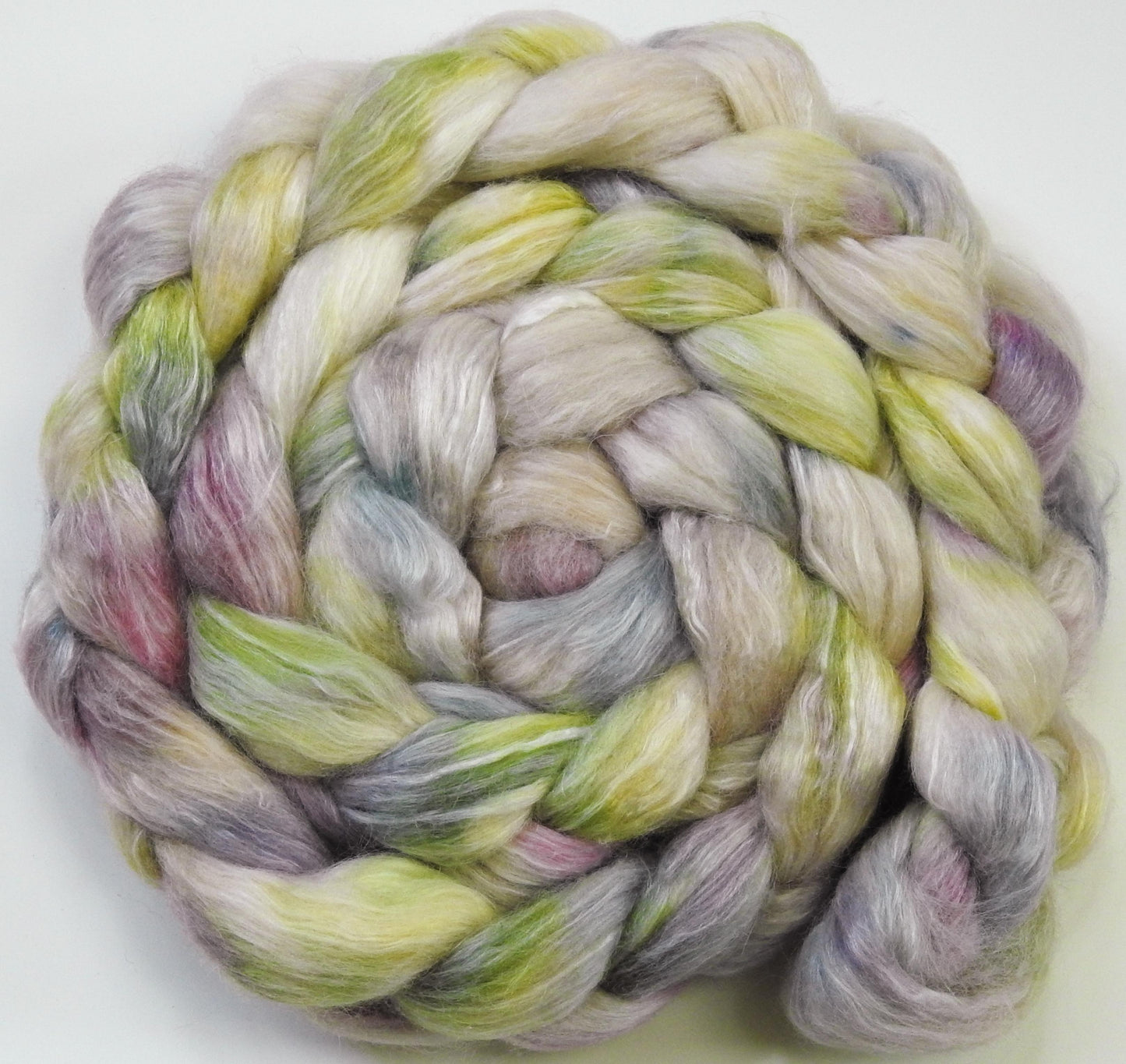 Sweet Woodruff (5.7 oz.)-Glazed Solid - White-faced Woodland/ Ramie/ Llama/ Bamboo (35/35/15/15)
