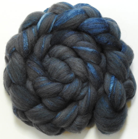Porpoise (5.4 oz) - Grey Shetland/ Tussah Silk (70/30)