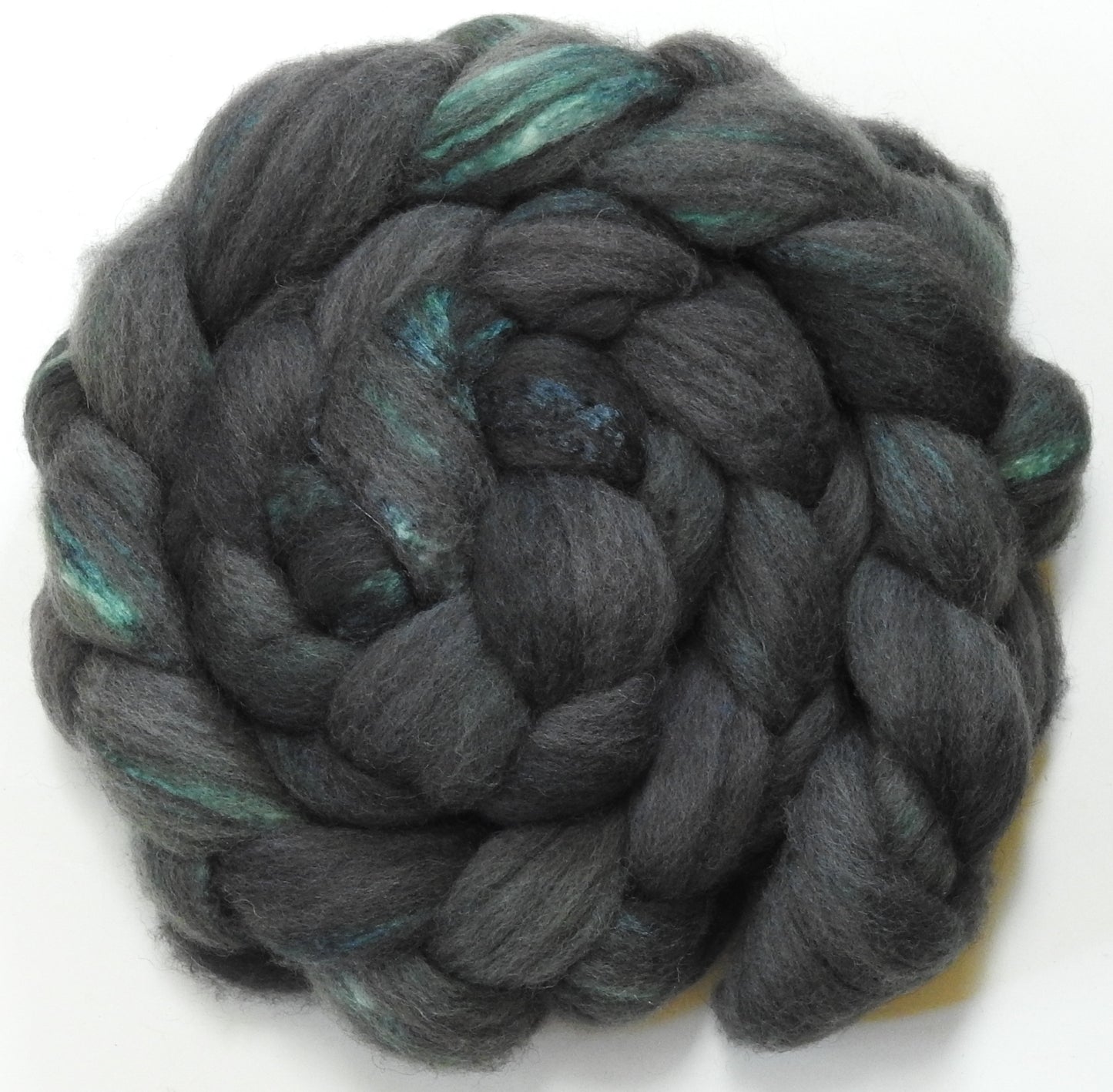 Conifer (5.5 oz) - Grey Shetland/ Tussah Silk (70/30)