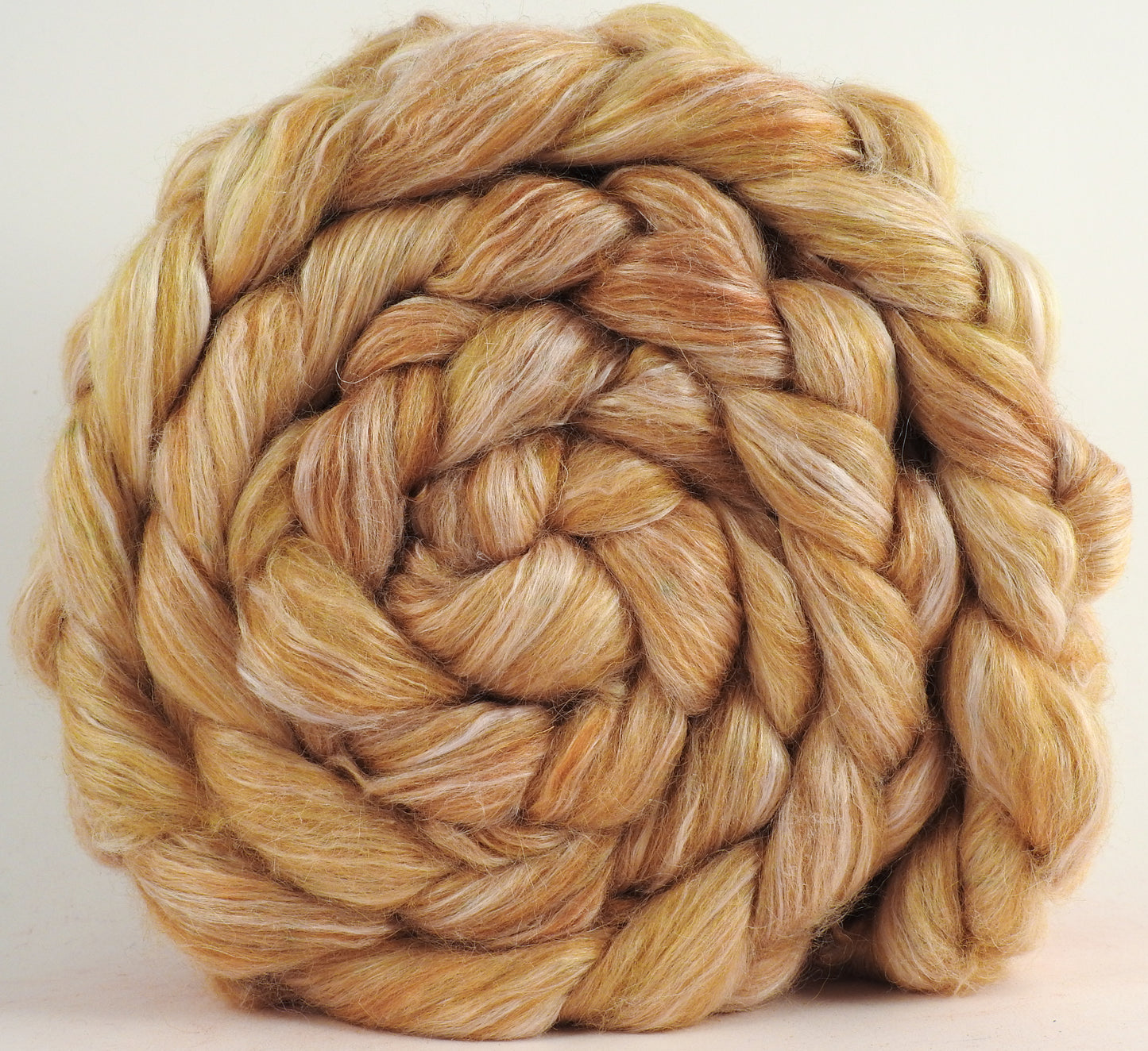 White-faced Woodland/ Ramie/ Llama/ Bamboo (35/35/15/15) - Lion's Mane - (6 oz.)