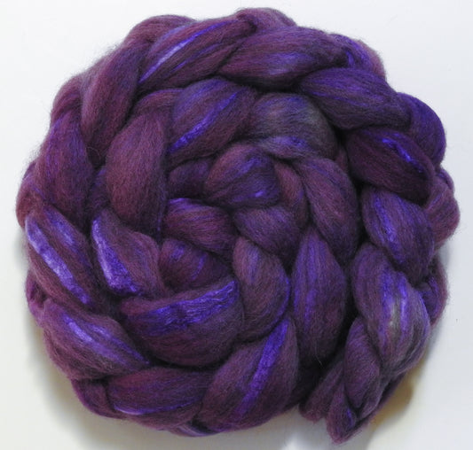 Vinca (5.7 oz) - Grey Shetland/ Tussah Silk (70/30)