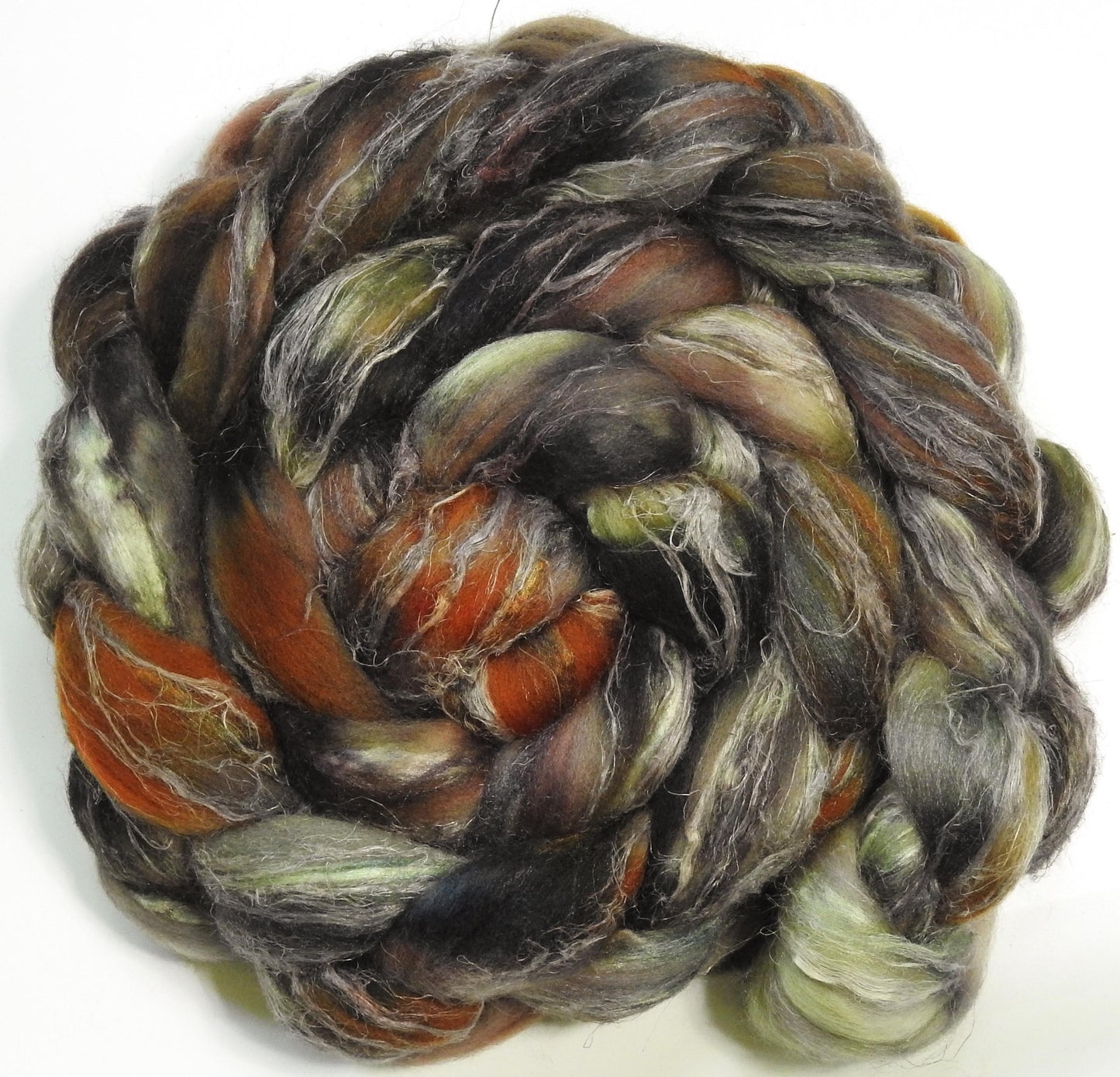 Morel (5.9 oz)- Glazed Solid - Merino/ Tussah Silk/ Natural Flax (50/25/25)