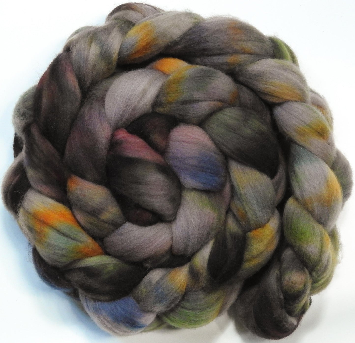 Morel - Glazed Solid - Organic Polwarth