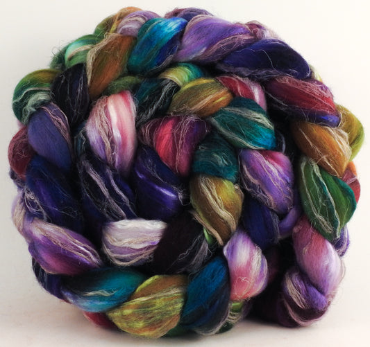 Merino/ Tussah Silk/ Natural Flax (50/25/25) -Mary, Mary Quite Contrary- (5.5 oz.)