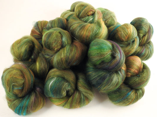 Eat Your Veggies! - Non-Sparkle Sticklebatts (3.8 oz) - YAK, ANGORA, merino, silk, polwarth, silk, bamboo