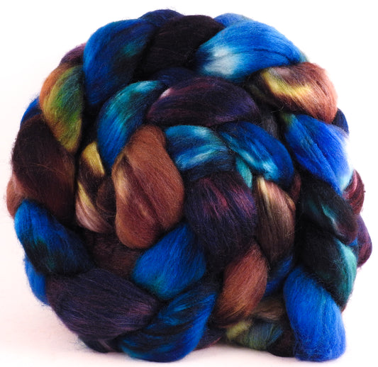 Polwarth /Tussah silk Top (60/40)- 4.25 oz.- Labradorite