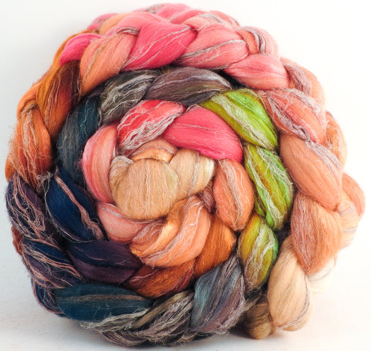 Merino/ Tussah Silk/ Natural Flax (50/25/25) -Dwarf Kingfisher