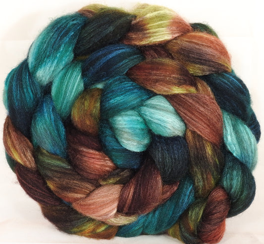 Mixed UK Bfl/ Tussah Silk  (75/25) -  6.45 oz. - Inglenook Fibers