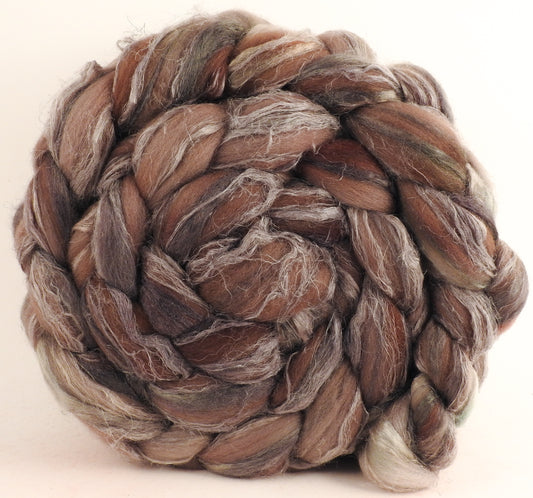 Merino/ Tussah Silk/ Natural Flax (50/25/25) -Rye- (6 oz.)