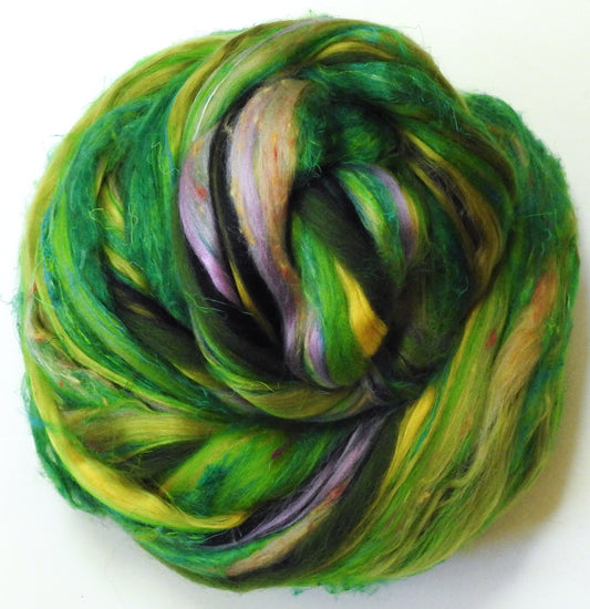 Emperor of India Butterfly - Lepidoptery Blends - Merino/ Mulberry Silk/ Sari Silk/ Tweed Blend/ Bamboo  (40/25/15/10/10)