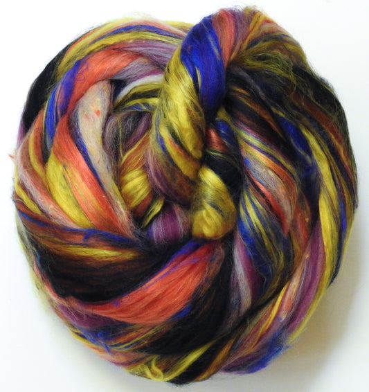 Peacock Butterfly - Lepidoptery Blends - Merino/ Mulberry Silk/ Sari Silk/ Tweed Blend/ Bamboo  (40/25/15/10/10)