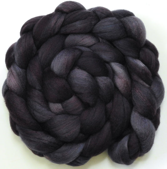 Licorice (5.7 oz)- Lt. Silver Haunui / Mulberry Silk (75/25) 23.6 mic.