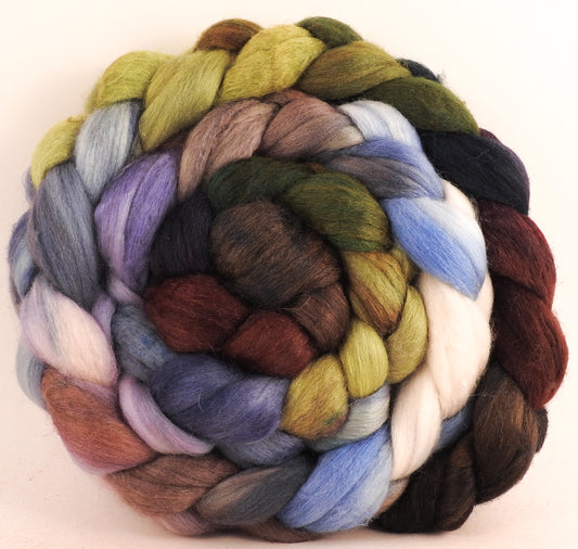 18.5 Micron Merino/ Tussah Silk (50/50) - Blue Heron -5.4 oz