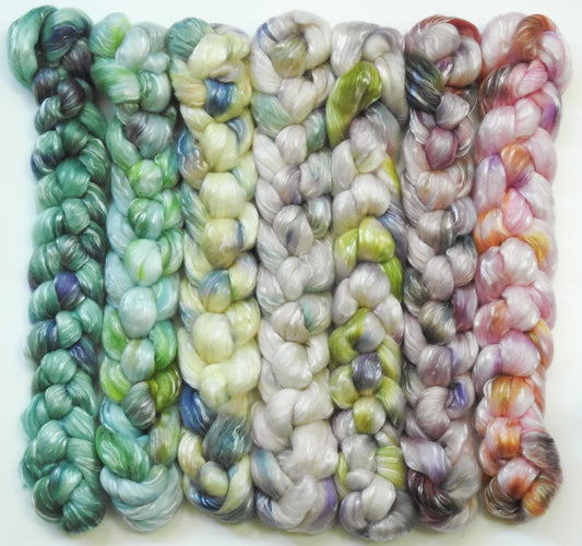 Fairy Swings Set - Glazed Solid- Merino/Tencel (50/50)