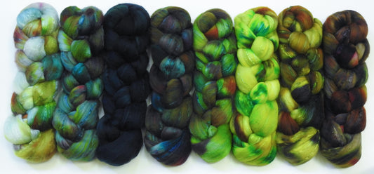 Mossy Pants Set - Fusion Series- Organic Polwarth/silk (80/20)