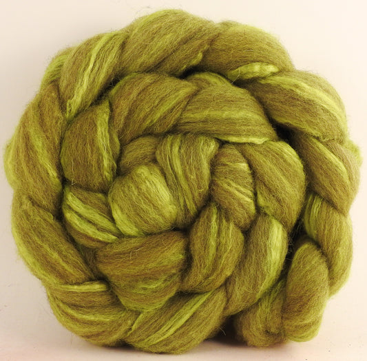 Grey Shetland/ Tussah Silk (70/30) - Pollen (5.4 oz)