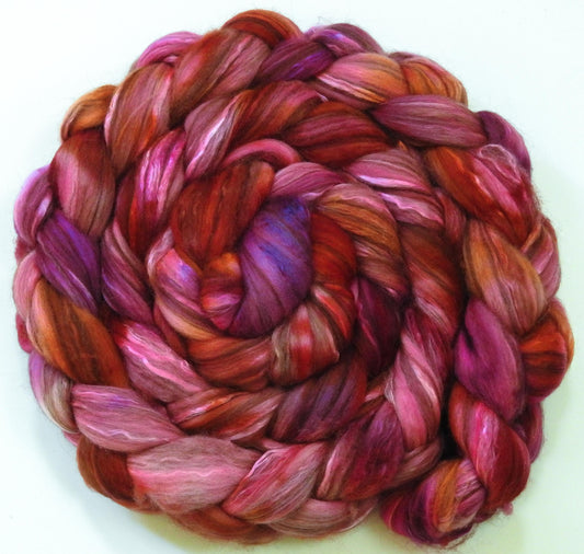 Heatwave (6 oz)-Glazed Solid - 18.5 mic merino/ camel/ brown alpaca/ mulberry silk/ (40/20/20/20)