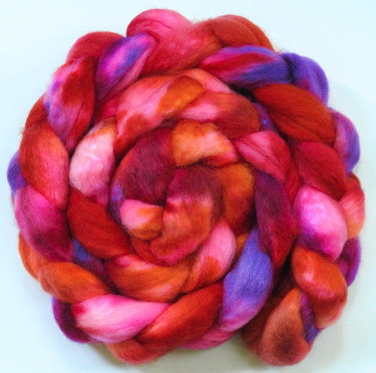 Heatwave - (6 oz)-Glazed Solid- Blue-faced Leicester/ Mohair (70/30)