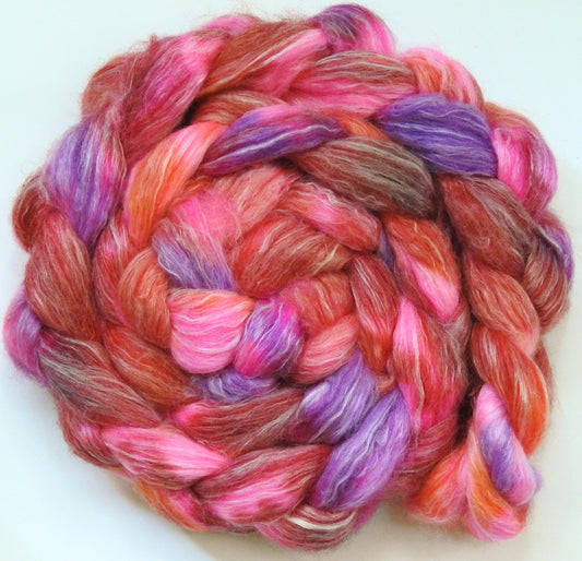 Heatwave - Glazed Solid - White-faced Woodland/ Ramie/ Llama/ Bamboo (35/35/15/15)