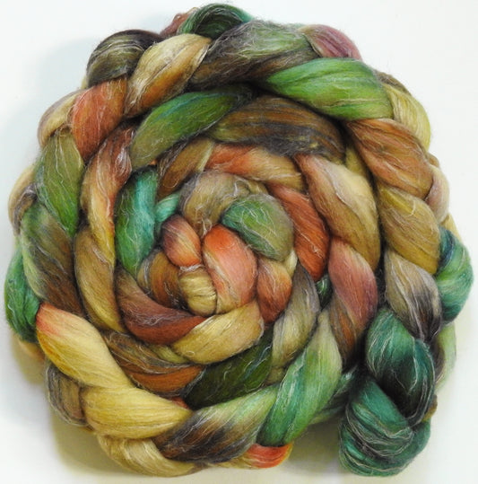 Pistachio (6 oz) - Merino/ Tussah Silk/ Natural Flax (50/25/25)