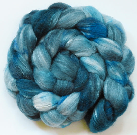 Stellar - (5.8 oz.) -Glazed Solid- British Southdown/ tussah silk top (65/ 35)