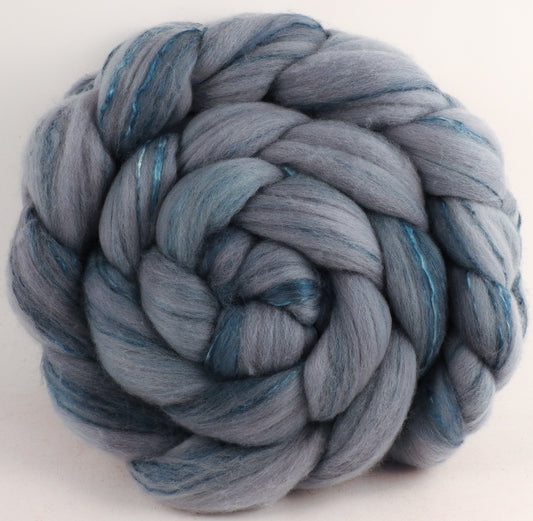 18.5 Micron Merino/ Mulberry Silk (70/30) - Raincloud- (6 oz)