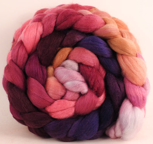 18.5 Micron Merino/ Tussah Silk (50/50) -Sweet Peas -5.3 oz