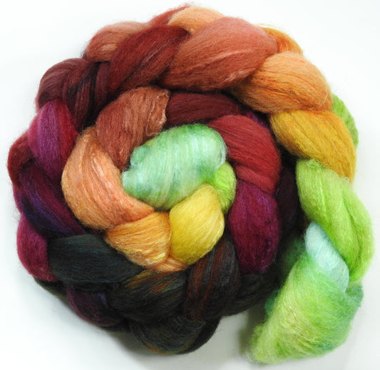 Icelandic Poppies- (6 oz.) - British Southdown/ tussah silk top (65/ 35)