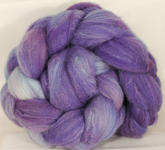 British Southdown/ tussah top (65/ 35) - Periwinkle - 4.8 oz. - Inglenook Fibers