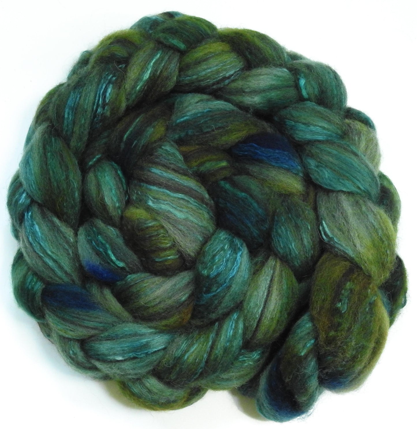 Courgette (6.1 oz) - Humbug Shetland/ Mulberry Silk (75/25)