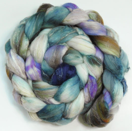 Oysters (6.1 oz) -Glazed Solid- Merino/ Tussah Silk/ Natural Flax (50/25/25)