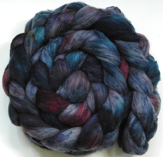 Graphite - 25 micron Merino/ Silk Slubs (70/30)