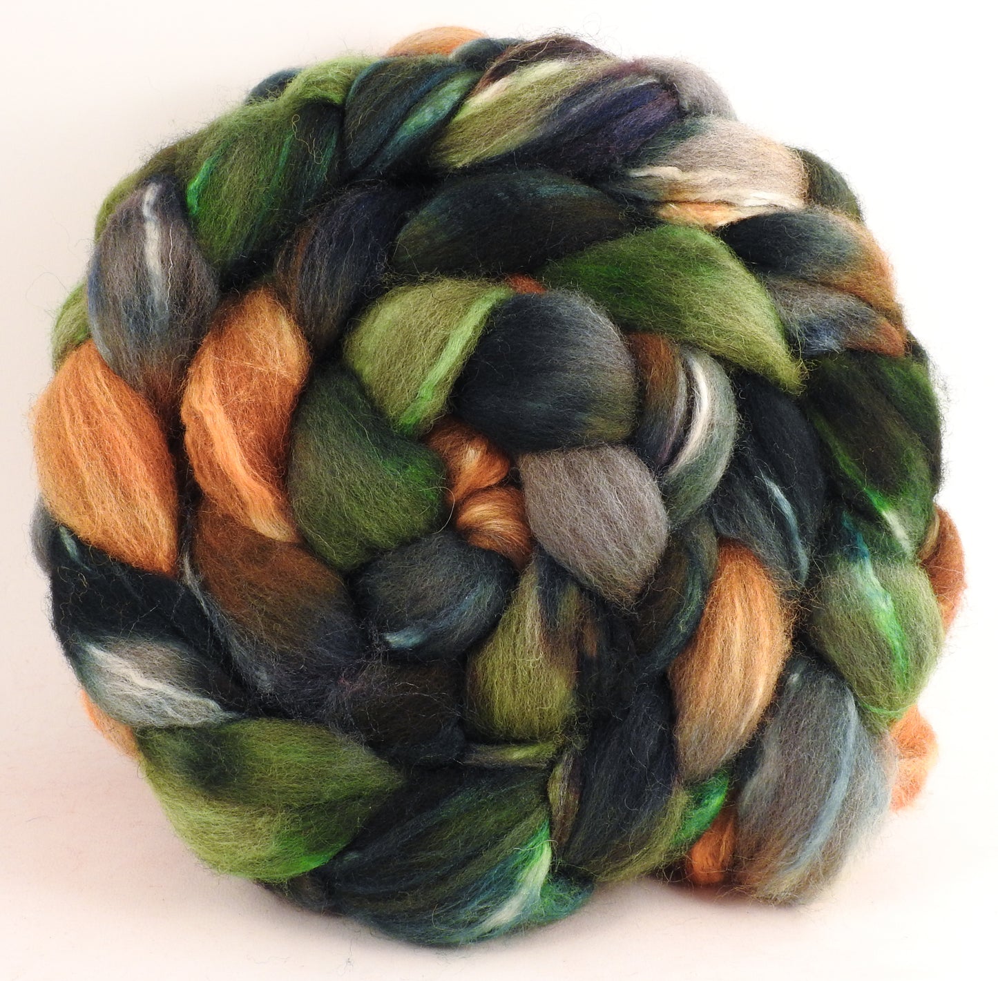 Grey Shetland/ Tussah Silk (70/30) - Maidenhair Fern