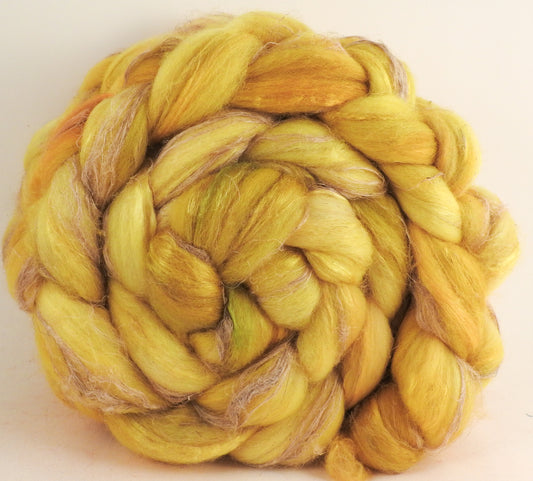Merino/ Tussah Silk/ Natural Flax (50/25/25) -Sunshine- (5.8 oz.)