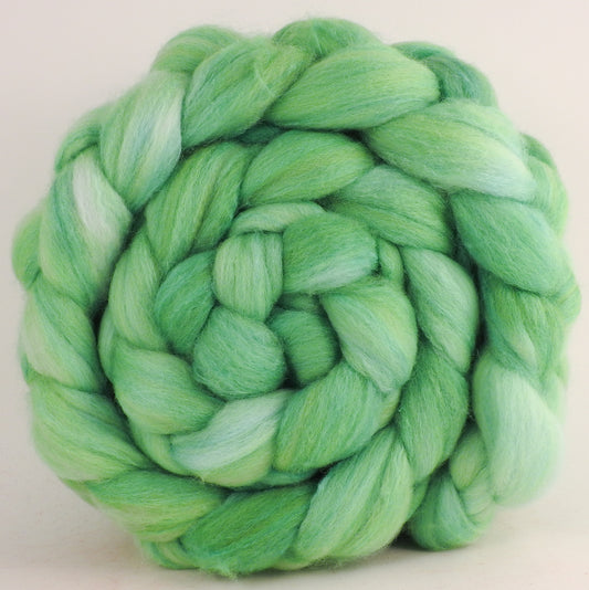 Polwarth /Tussah silk Top (60/40)- Honeydew -5.3 oz