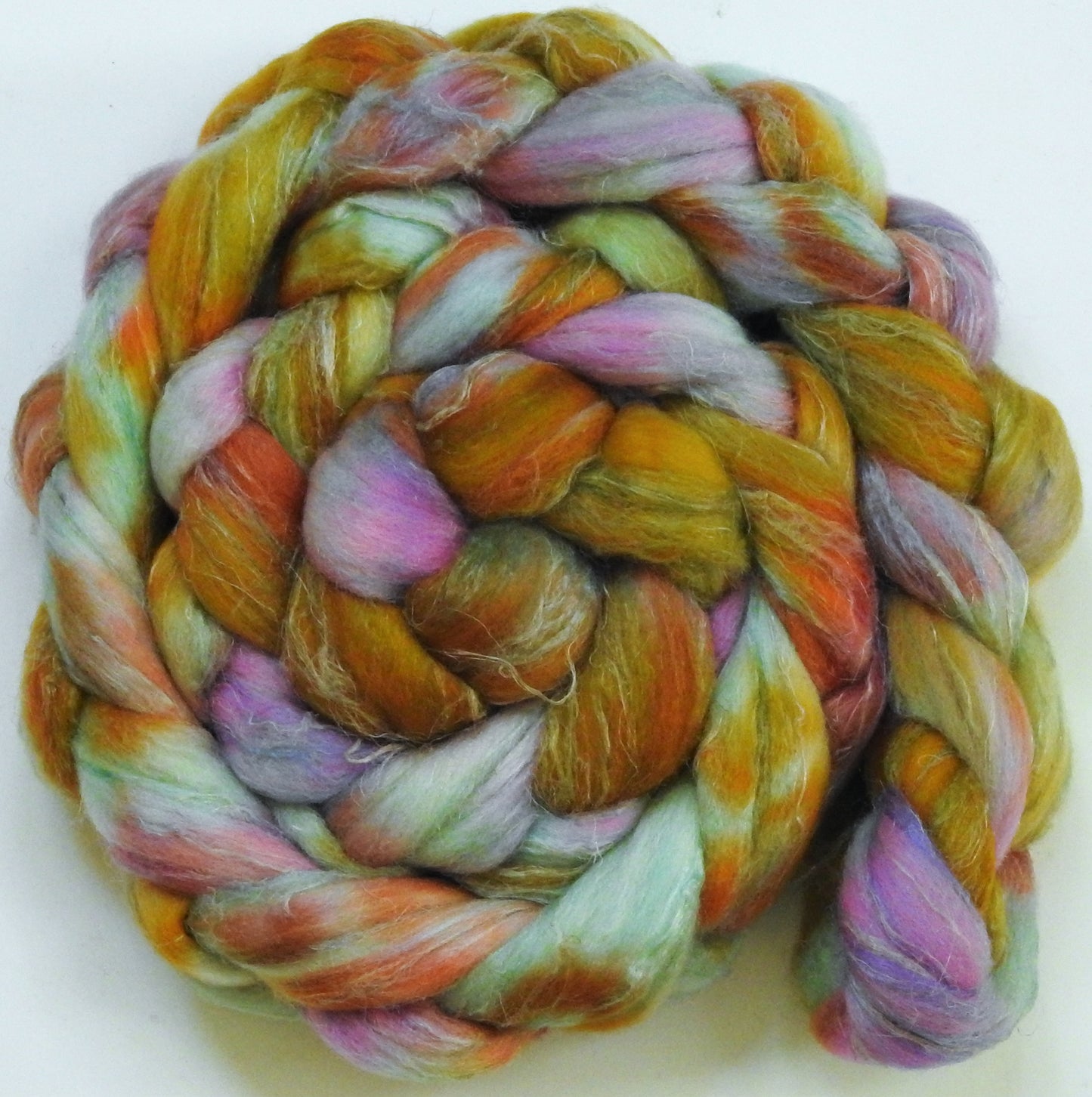 Saltwater Taffy(5.9 oz) - Merino/ Tussah Silk/ Natural Flax (50/25/25)