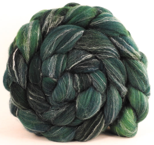 Targhee/silk/ bamboo ( 80/10/10) -Juniper -(5.7 oz.)