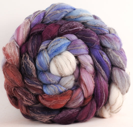 Merino/ Tussah Silk/ Natural Flax (50/25/25) - Winter Haystacks - 6.3 oz.