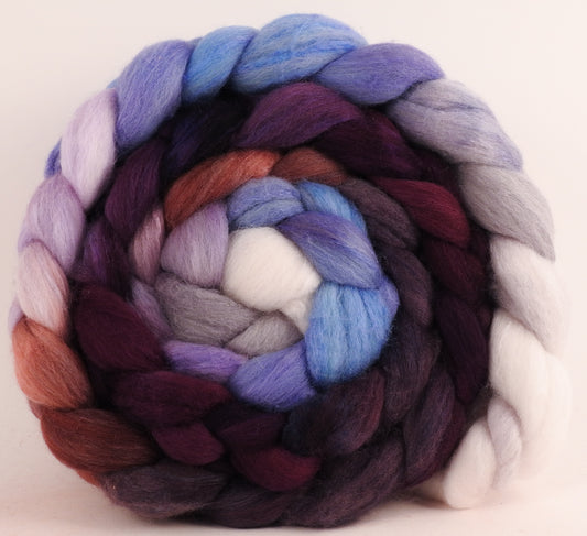 Polwarth /Tussah silk Top (60/40)-Winter Haystacks- 5.2 oz.