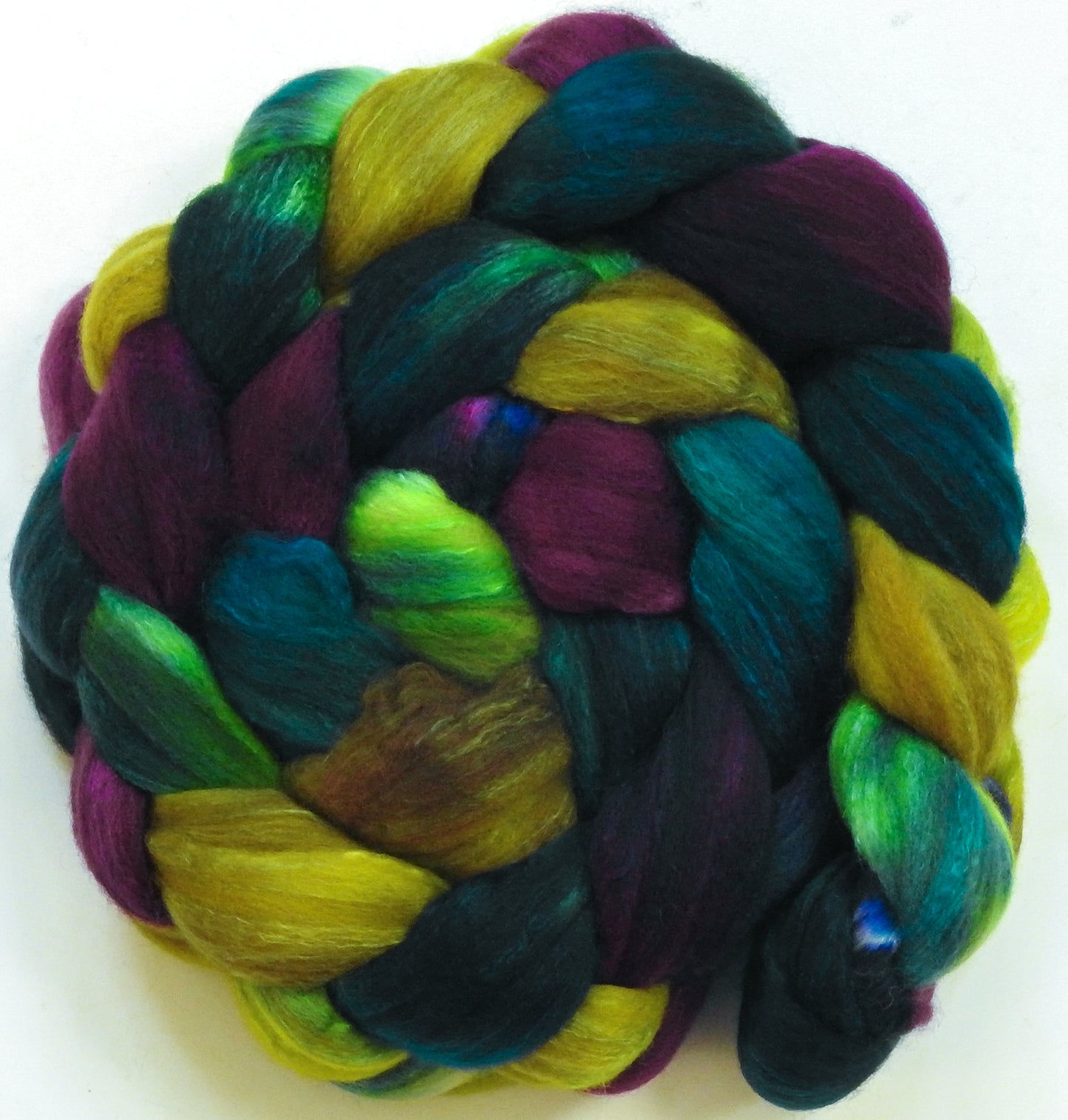 Jewel Beetle (6 oz) - Organic Polwarth / Mulberry silk (80/20)