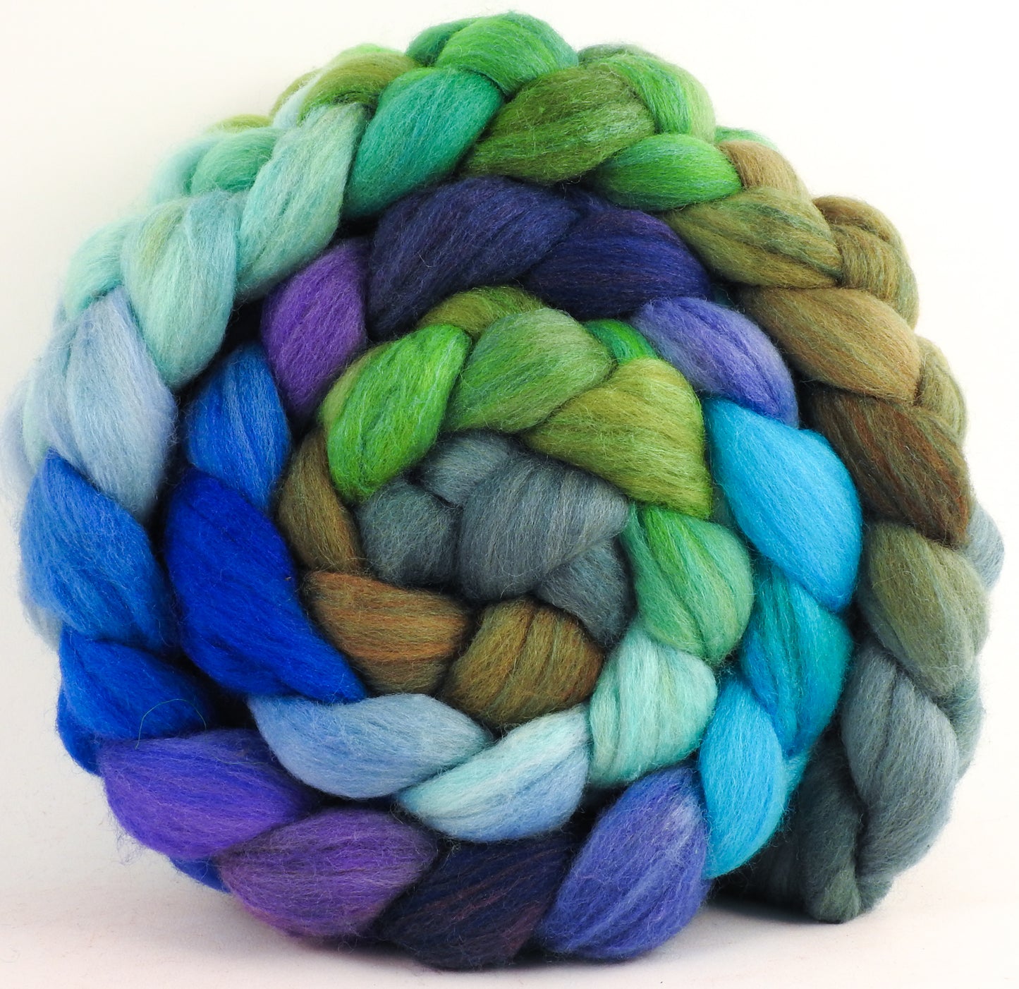 Polwarth /Tussah silk Top (60/40)- Water Pixie -5.3 oz