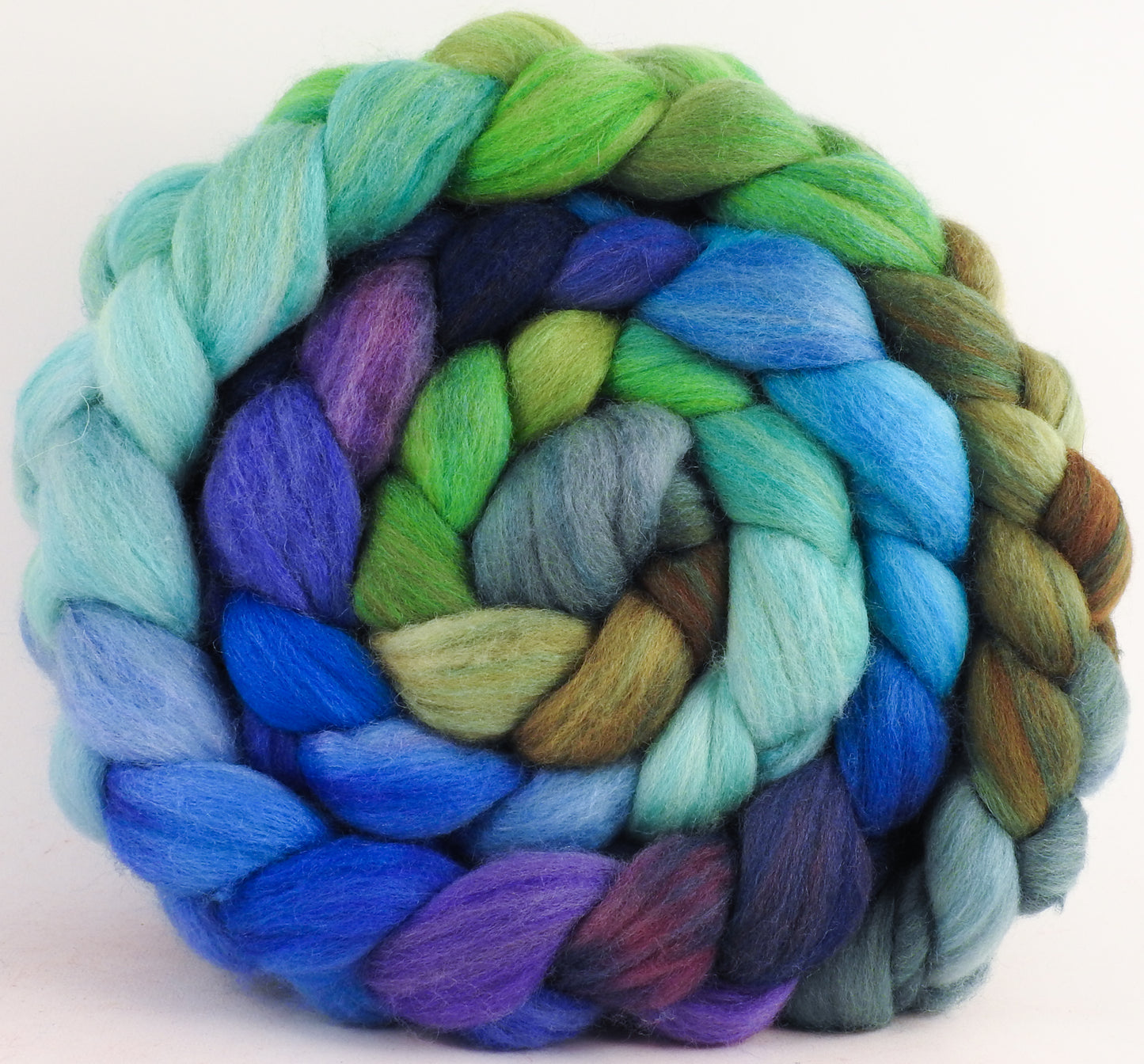 Polwarth /Tussah silk Top (60/40)- Water Pixie -5.3 oz