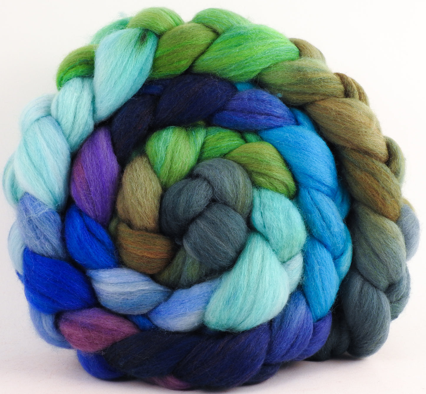 Polwarth /Tussah silk Top (60/40)- Water Pixie -5.3 oz